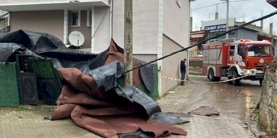 Kocaeli'de fırtına mağdurlarına Büyükşehir sahip çıktı