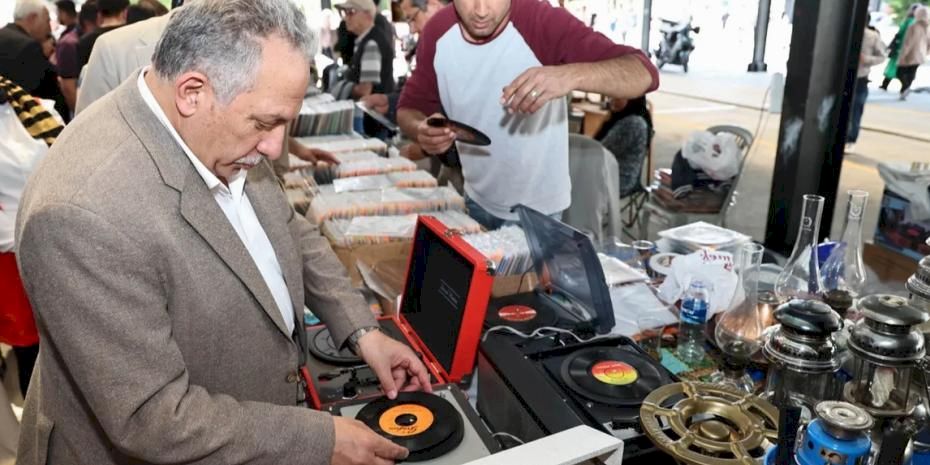 Kayseri Talas'ta antikacılar yeni yerinde