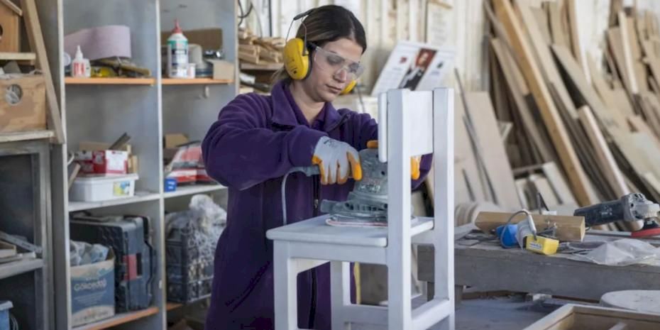 Çöpler sandalye oluyor