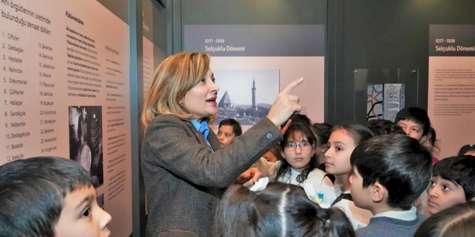 Ankara Keçiören'de ilkokul öğrencilerinden Milli Mücadele Müzesi'ne ziyaret