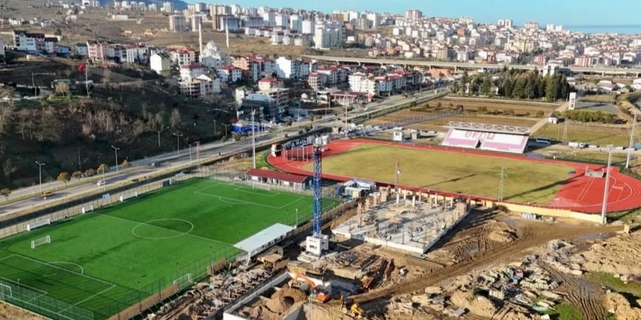 Ordu Altınordu’ya modern spor kompleksi yükseliyor