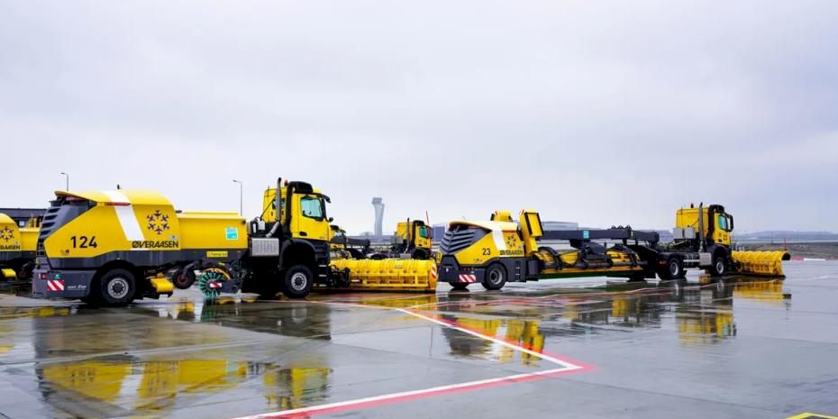 İGA İstanbul Havalimanı’ndan kar mesaisi