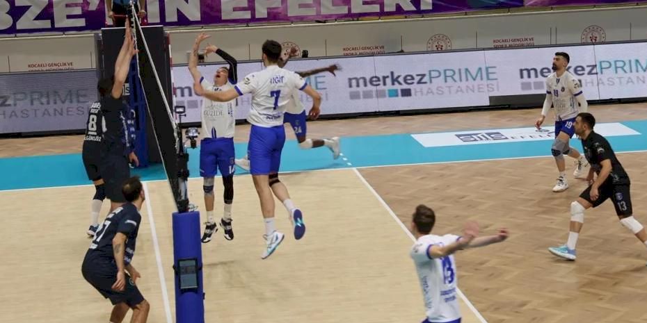 Gebze Belediyesi Spor Kulübü’nden Efeler'de kritik galibiyet