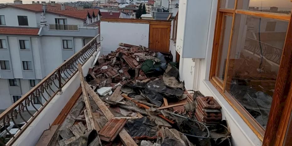 Fırtına mağduru şehit ailesine Kocaeli Büyükşehir'den destek