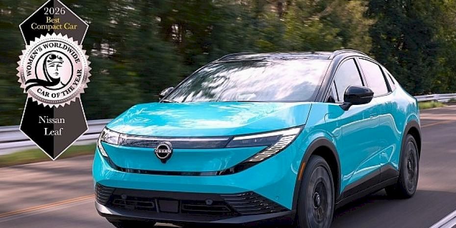 Nissan LEAF, Women's Worldwide Car of the Year (WWCOTY) Jürisi Tarafından Dünyanın En İyi Kompakt Otomobili Seçildi