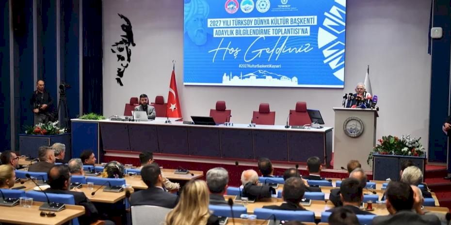 Kayseri Büyükşehir 'Türk Dünyası başkentliğini' hak ediyor
