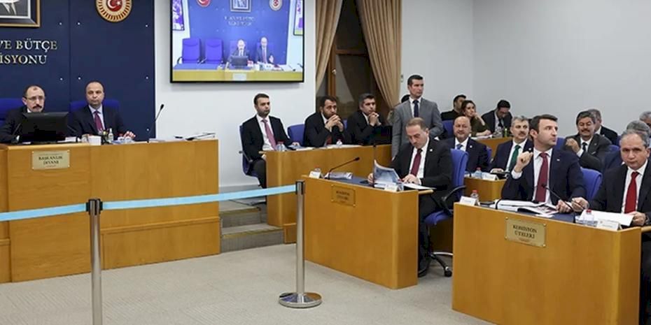 TBMM Plan ve Bütçe'de Türkiye Varlık Fonu'nun denetim raporları görüşülüyor