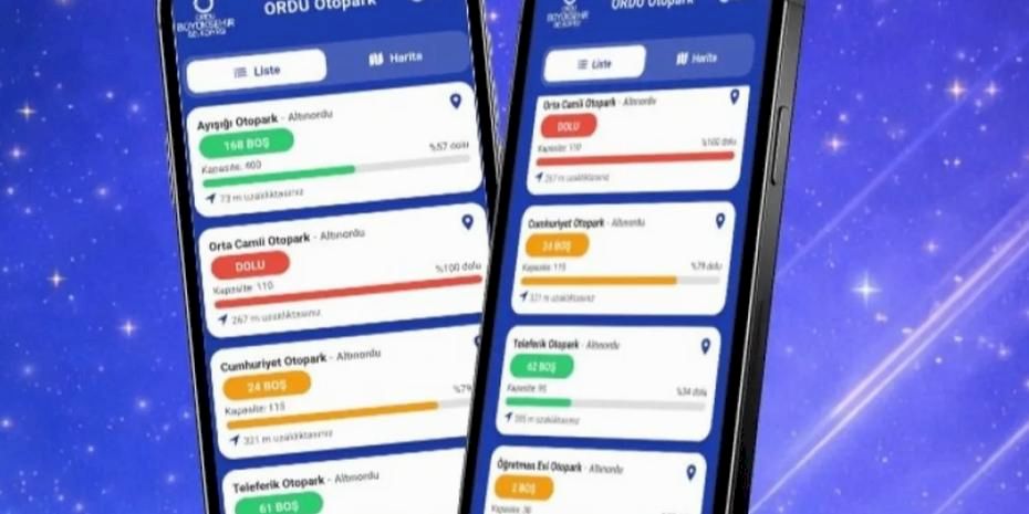 Ordu’da otopark bulmak artık çok kolay