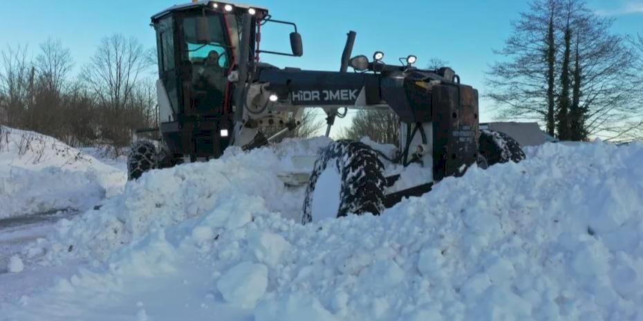 Ordu Büyükşehir kar esaretine izin vermiyor