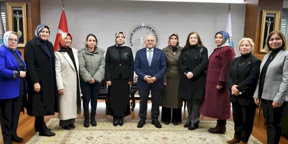 Kayseri Büyükşehir'den dayanışma mesajları