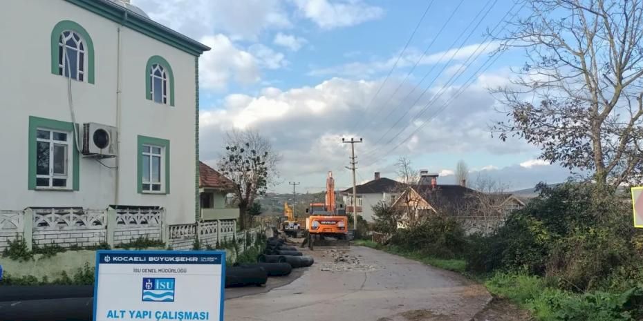 Kandıra'nın altyapı İSU ile geleceğe hazırlanıyor