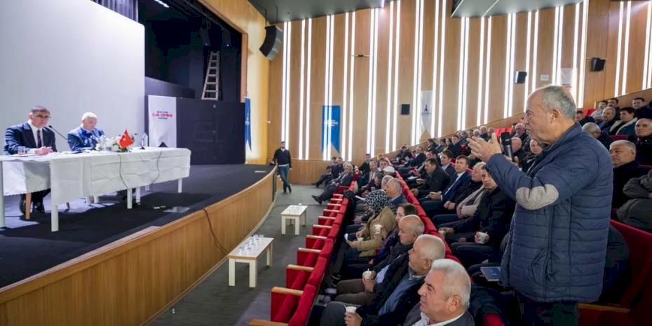 İzmir'de muhtarlarla çözüm masası Kemalpaşa’da kuruldu