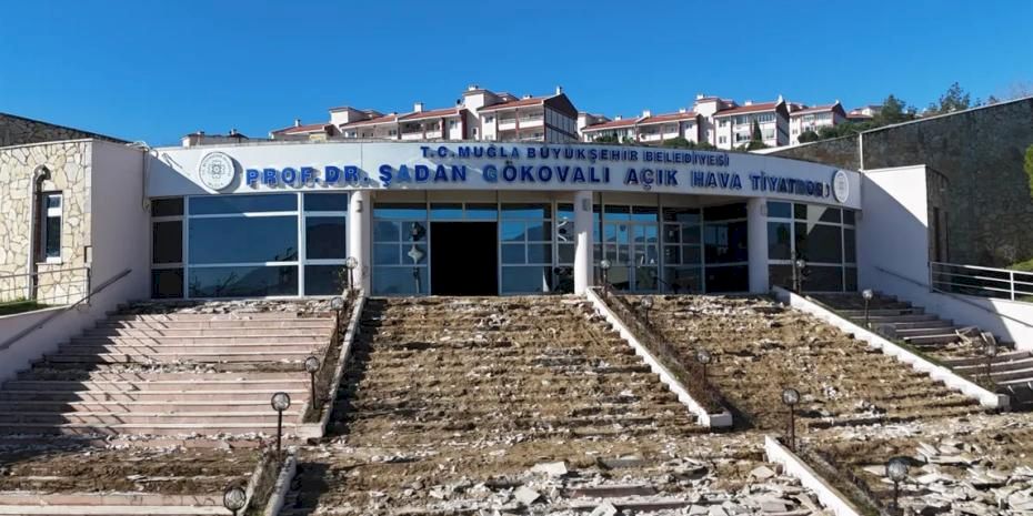 Muğla'da Şadan Gökovalı Açık Hava Tiyatrosu yenileniyor