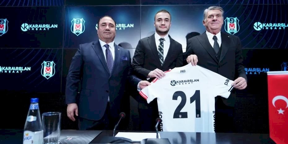 Karaarslan İnşaat, Beşiktaş Futbol A Takımı’nın Forma Sırt Sponsoru Oldu