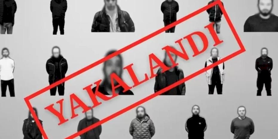 17 suçlu 11 ülkeden paketlenip getirildi