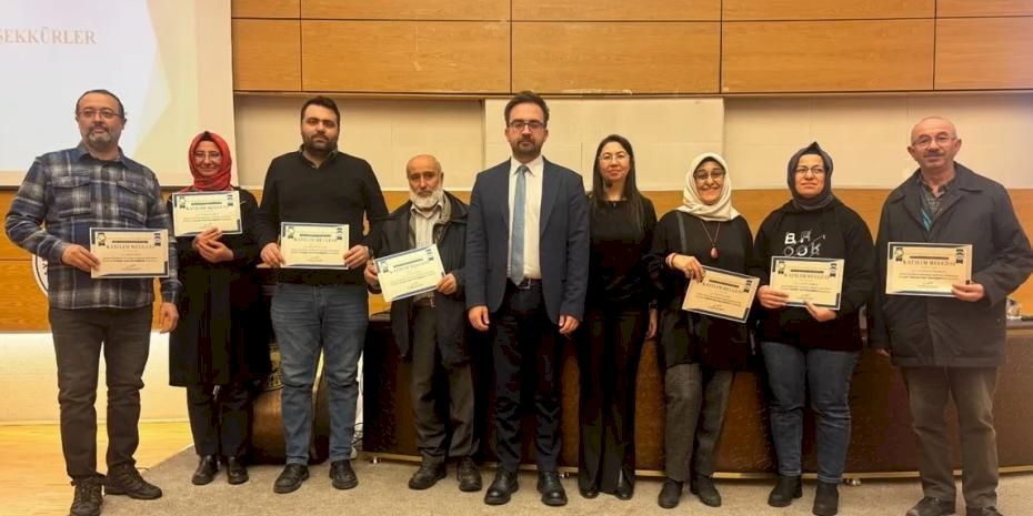 Kayseri Büyükşehir'den organik tarım kursiyerlerine sertifika