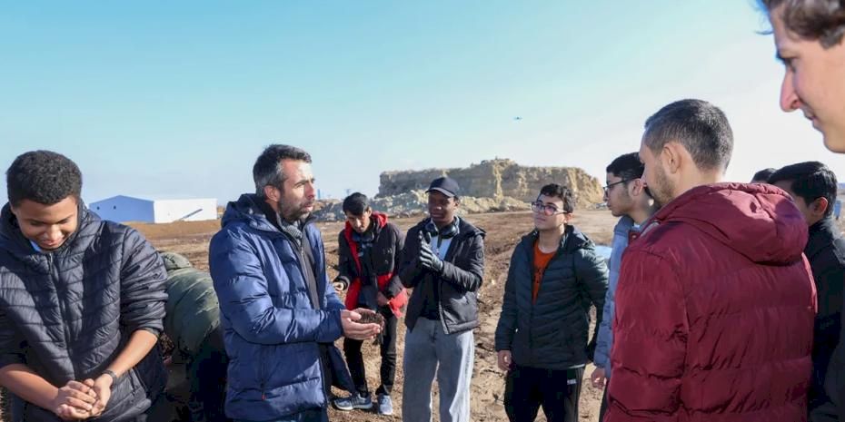 Konyalı öğrenciler kompost üretimini yerinde öğrendi