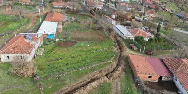 Manisa Kırkağaç'ta 85 yıllık altyapı çilesi sona eriyor