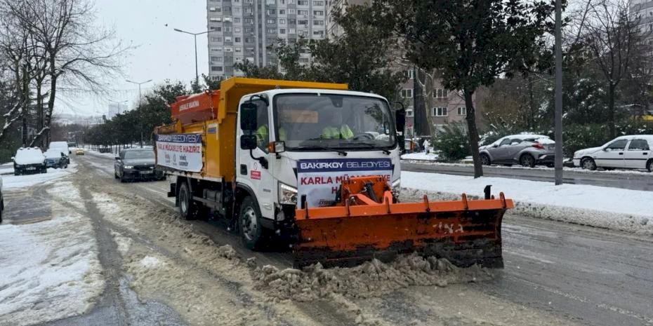 İstanbul Bakırköy'de 60 noktaya anında müdahale