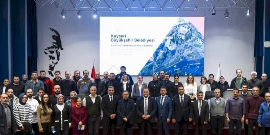 Kayseri Büyükşehir'den personeline eğitim yağmuru