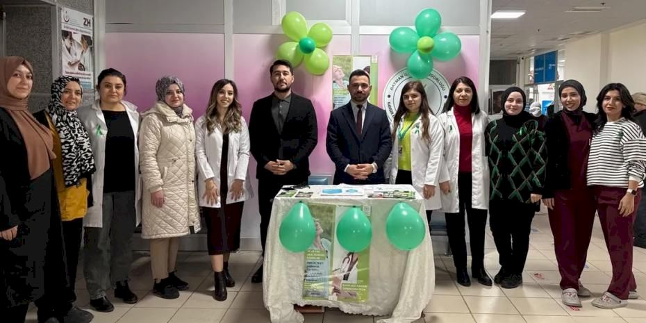 Kozluk’ta serviks kanseri farkındalık etkinliği düzenlendi