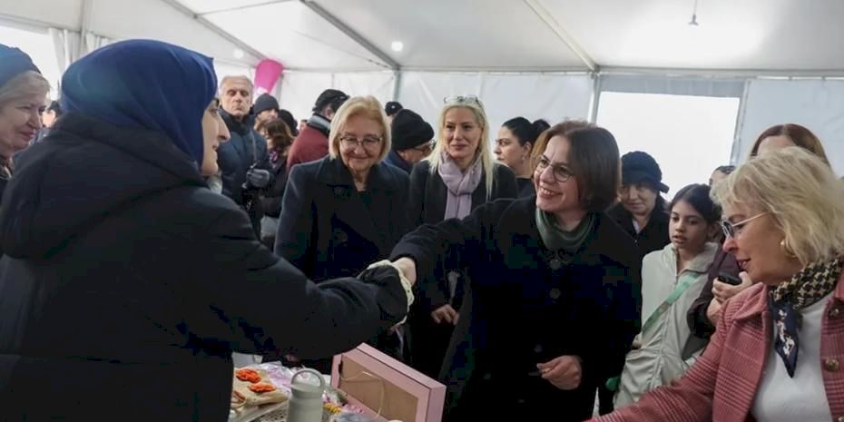 İstanbul Maltepe'de 'Kadın El Emeği Pazarı’ açıldı