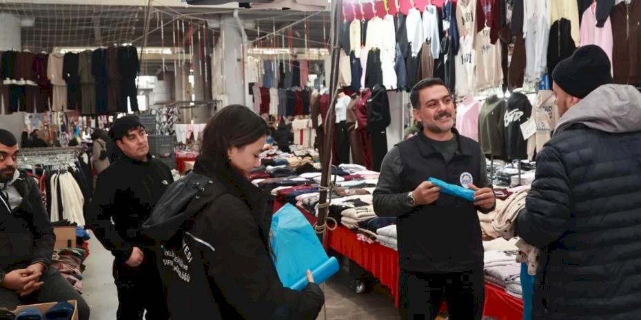 Kocaeli Gebze’de pazar yerlerinde sıfır atık dönemi başladı