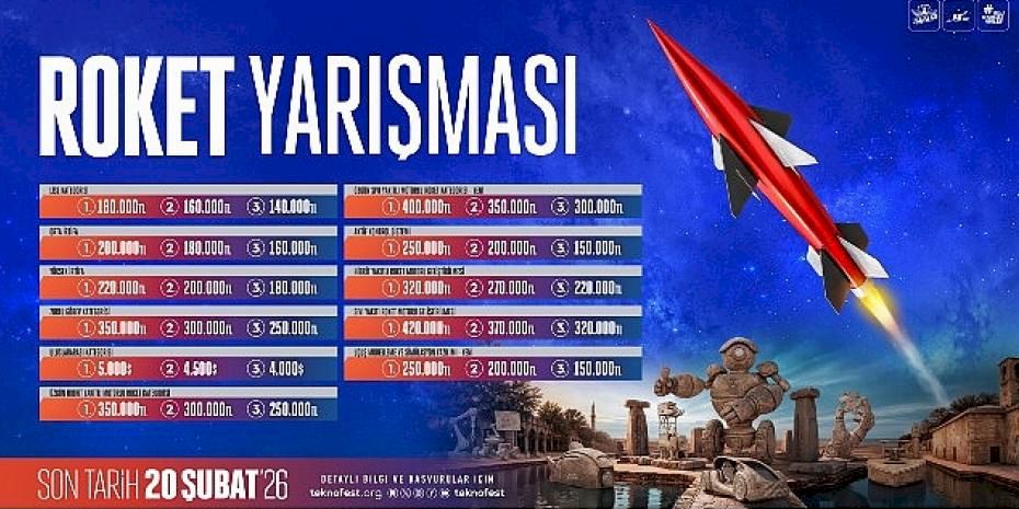 TEKNOFEST'te Gökyüzüne Açılan Büyük Rekabet: Roket Yarışması 2026