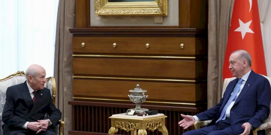 Bahçeli, Cumhurbaşkanlığı Külliyesi'nde