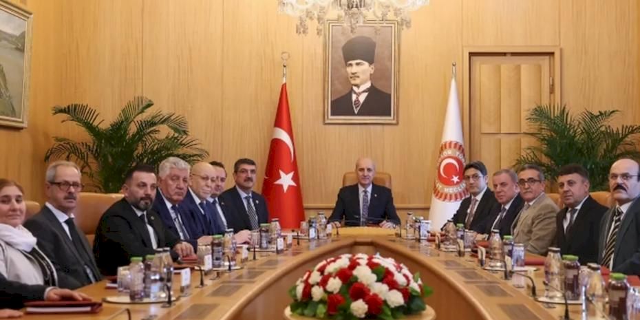 TBMM Başkanı Kurtulmuş’tan Ezidi heyetine: Terörsüz Türkiye başarıya ulaşacak