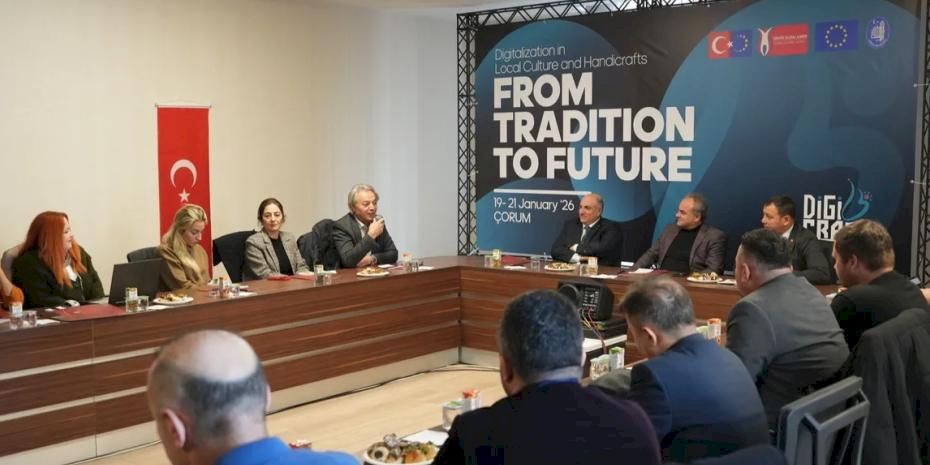 Çorum’da 'DigiCRAFT' projesi başladı