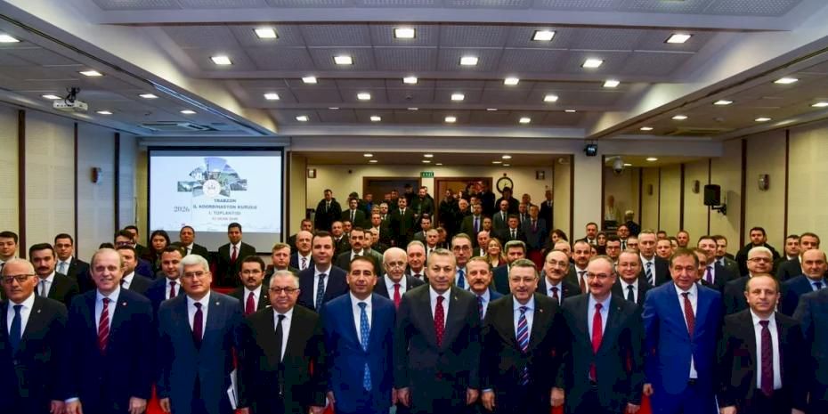 Trabzon’da 2026’nın ilk koordinasyon toplantısı yapıldı
