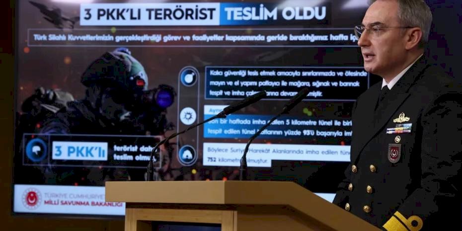 MSB: 22 günde hudutlarda 346 kişi engellendi