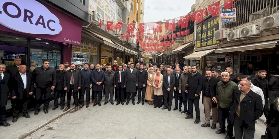 Mardin Nusaybin’de Türk bayrağına sahip çıkma seferberliği