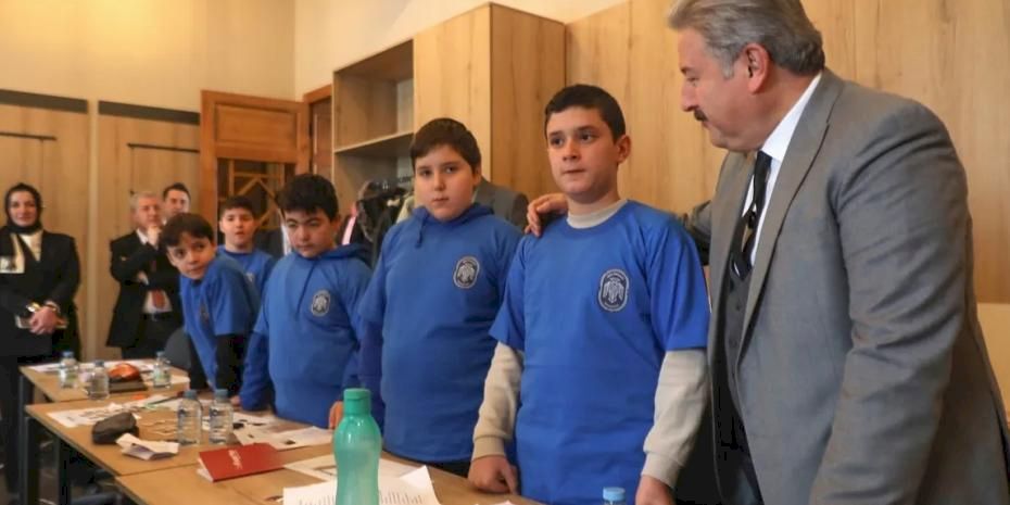 Mustafa Palancıoğlu Sanat Melikgazi'de öğrencilerle buluştu