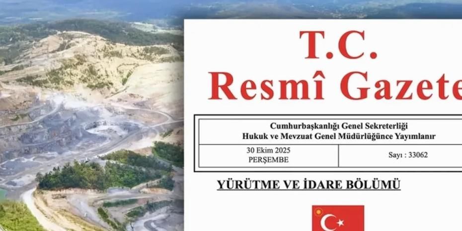 Yeni maden rehabilitasyon yönetmeliği yayımlandı