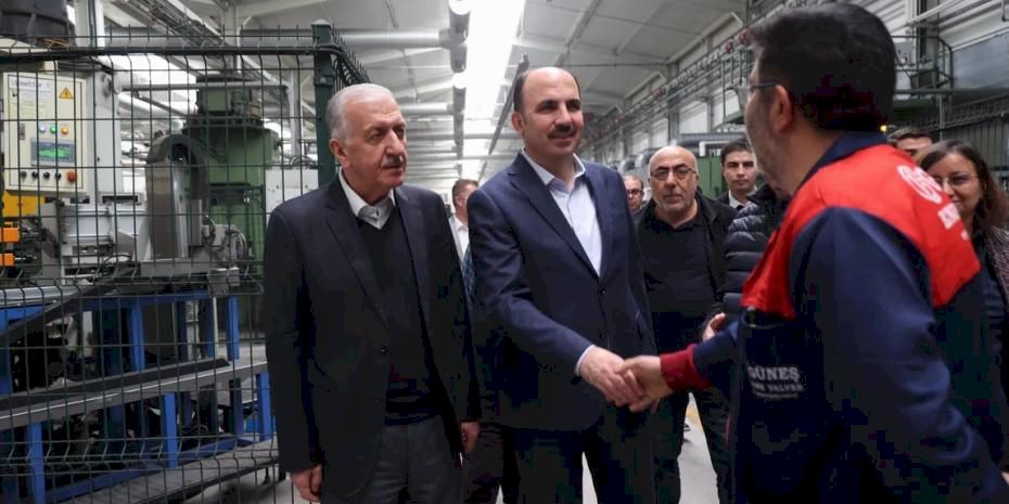 Konya'da Başkan Altay 3. OSB’yi ziyaret etti