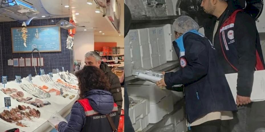 Su Ürünleri'nden sıkı denetim! 4 ton balığa el konuldu