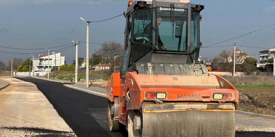 Balıkesir Büyükşehir'den Gönen'de asfalt hamlesi