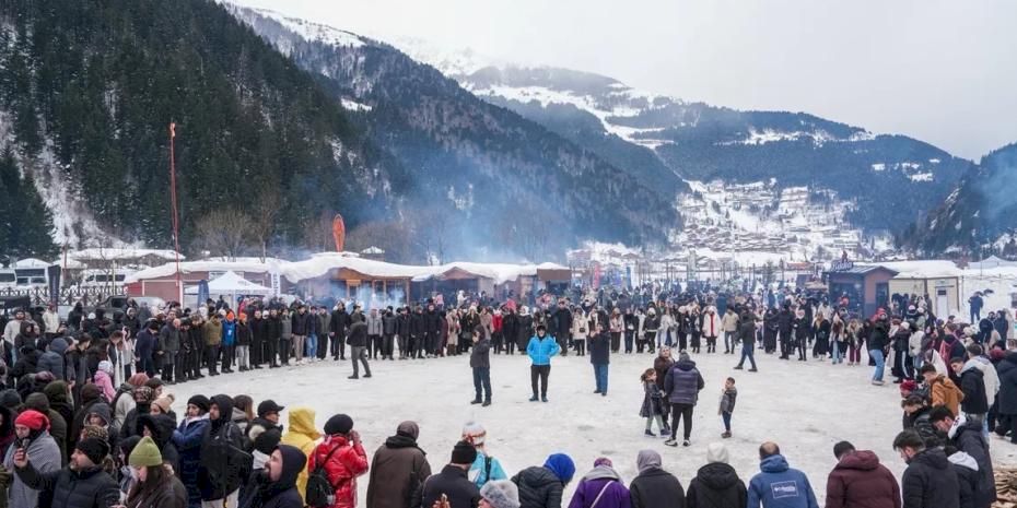 Karda -3 derecede horon çevirdiler