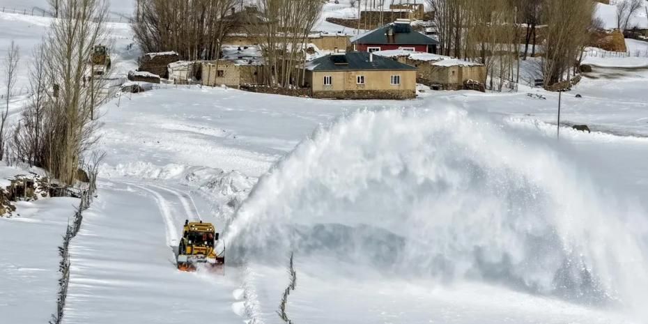 Van'da 220 köy yolu ulaşıma kapalı