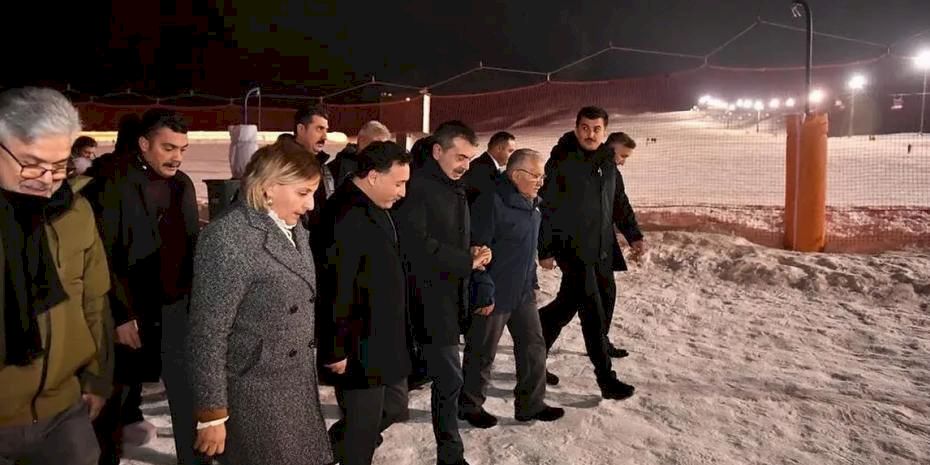 Kayseri Erciyes Bakan Tekin'i ağırladı