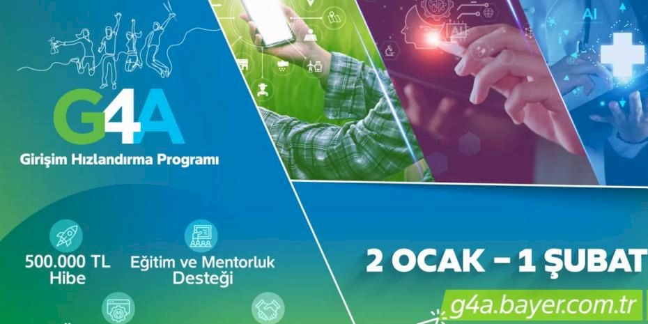 Bayer’in G4A Girişim Hızlandırma Programı’na Başvurmak için Son 1 Hafta