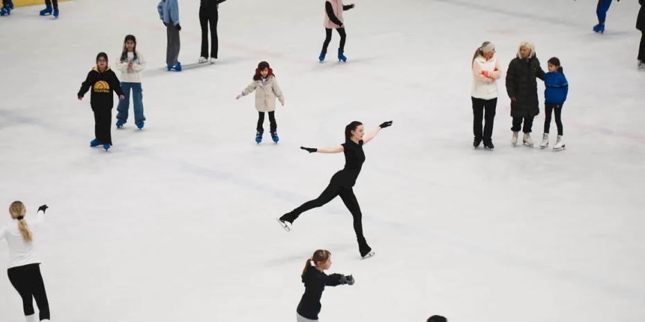 Ankara’da BelPA buz pateni tesisine yoğun ilgi