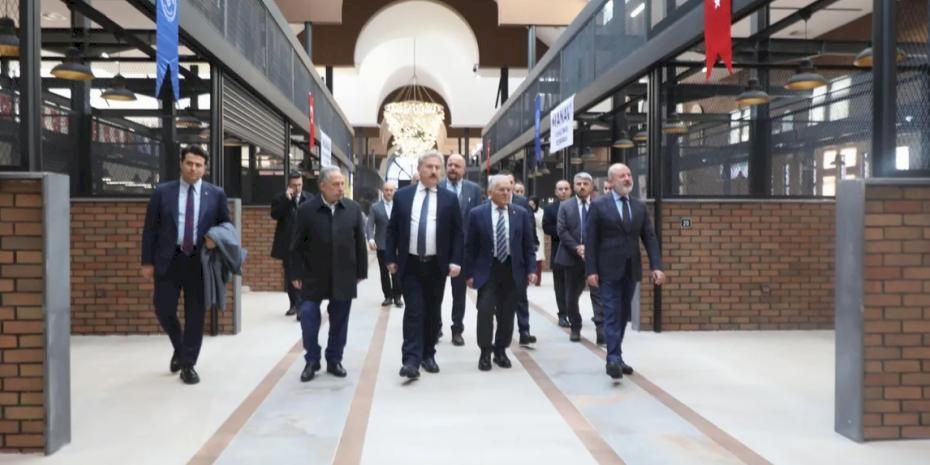 Çarşı Melikgazi'ye başkanlardan ziyaret