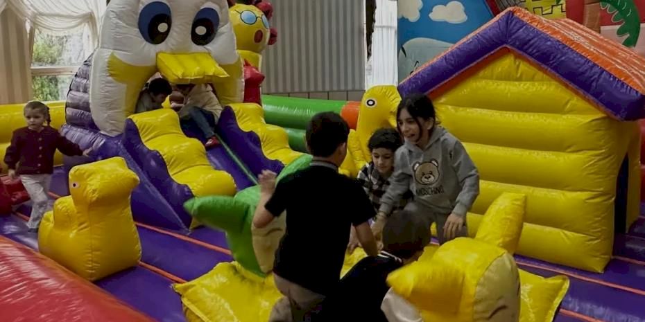 Gölcük'te çocuklar ara tatilde eğlendi