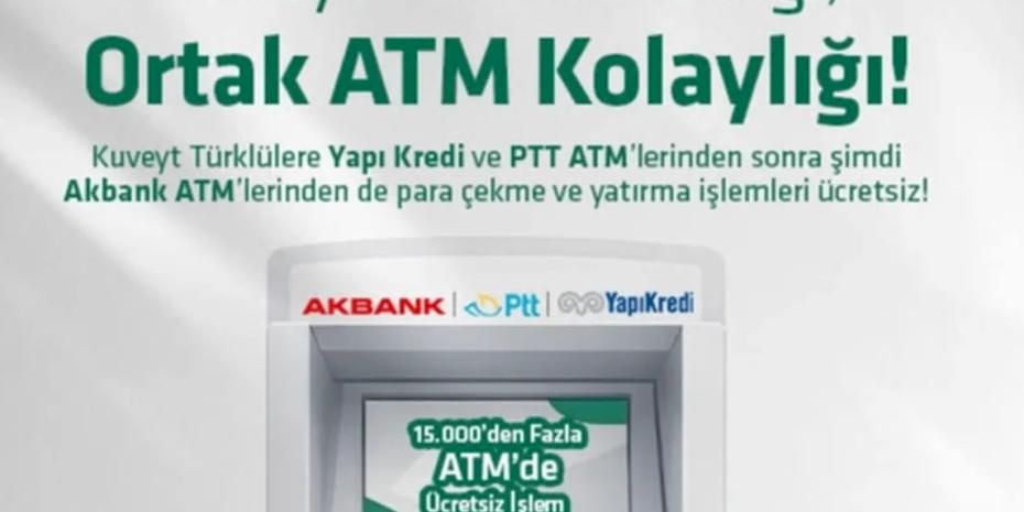 Kuveyt Türk Ortak ATM Ağına Bir Yenisini Daha Ekledi