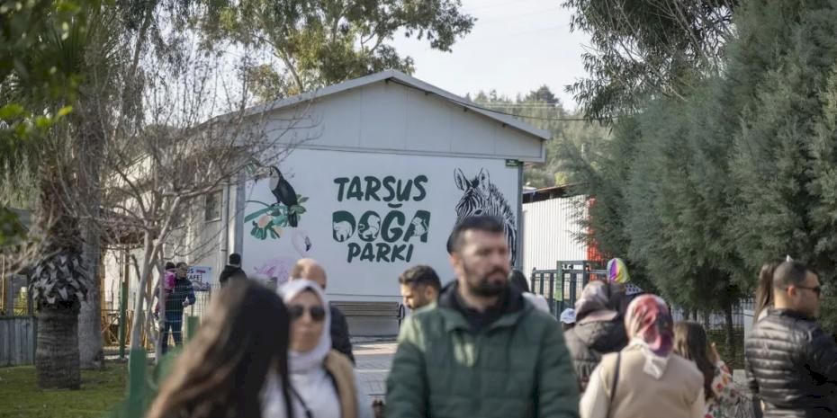 Mersin'de Tarsus Doğa Parkı yarıyıl tatilinde binlerce ziyaretçiyi ağırladı