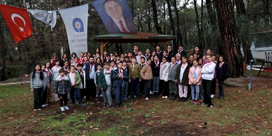 Antalya Büyükşehir’den gençlere izcilik programı