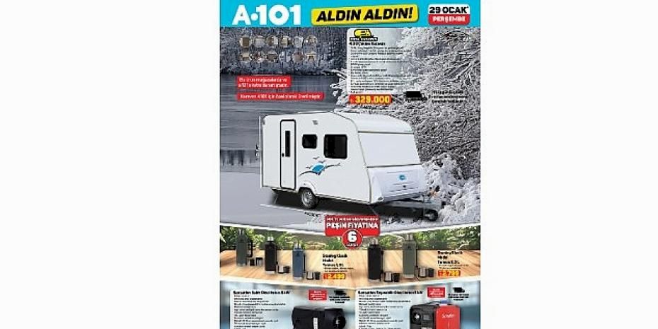 29 Ocak'ta Karavan A101'de!